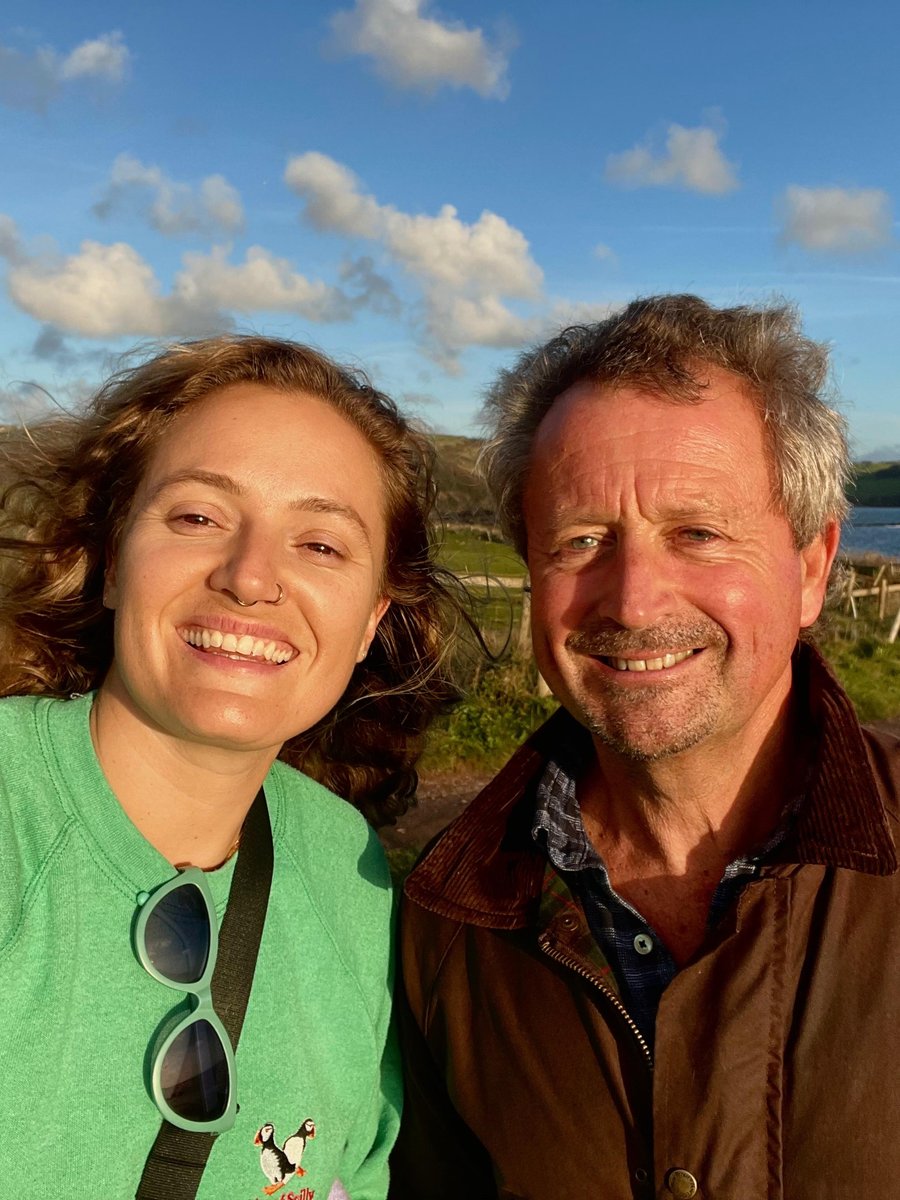 Andrew on a coastal walk with Lashara