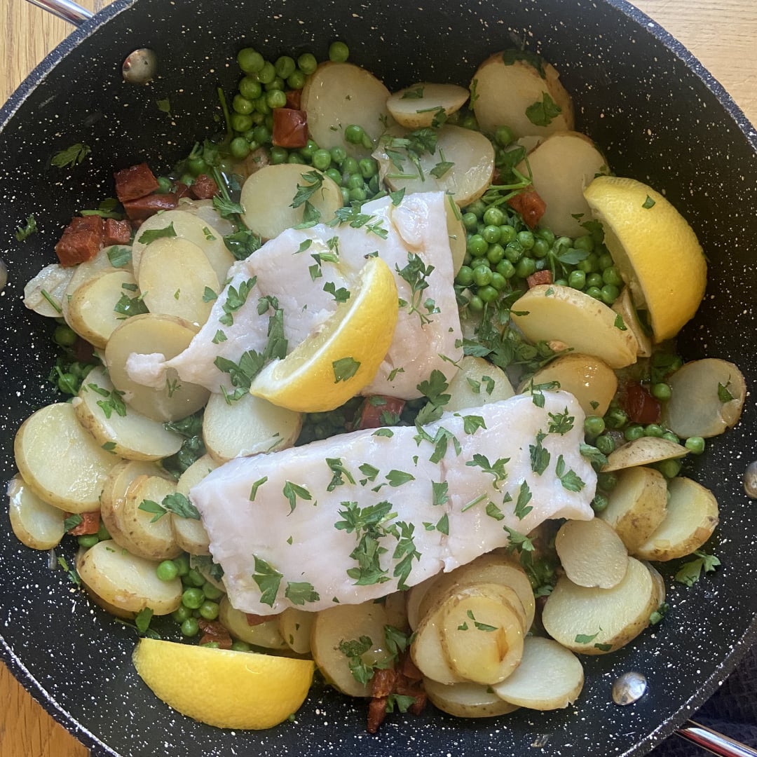 One Pan Chorizo Cod Recipe