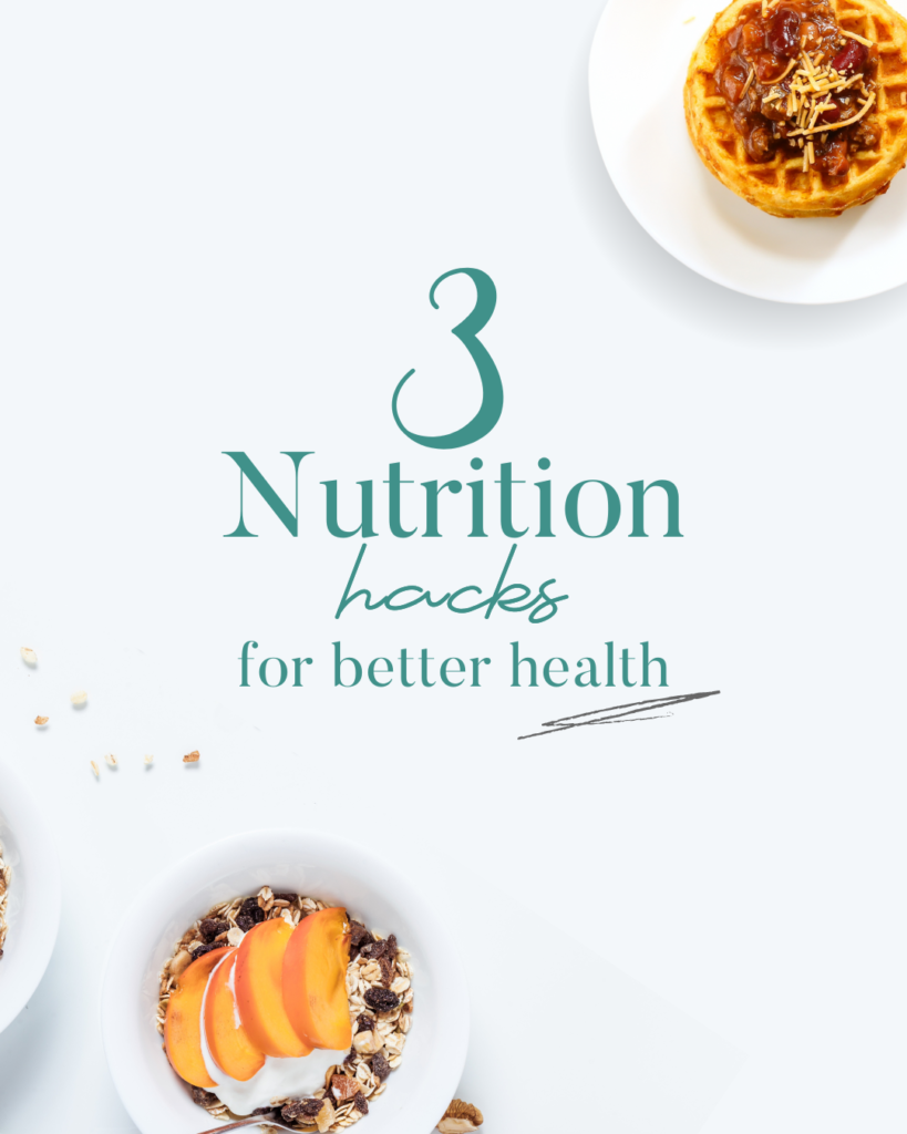 Nutrition tips for better health